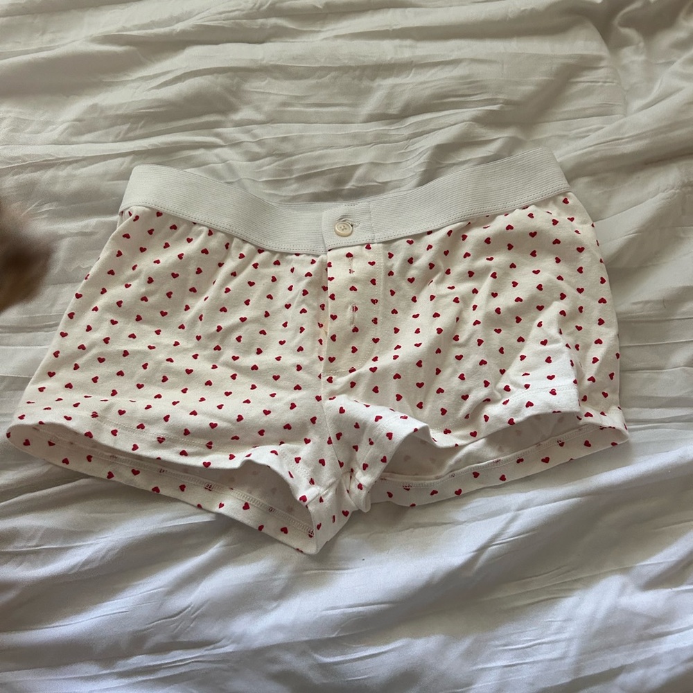 Brandy Melville heart boxers